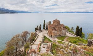 Church of St John at Kaneo above Lake Ohrid