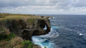 Okinawa beach and sea