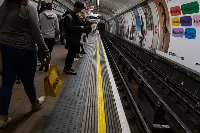 The busy junction of Oxford Circus