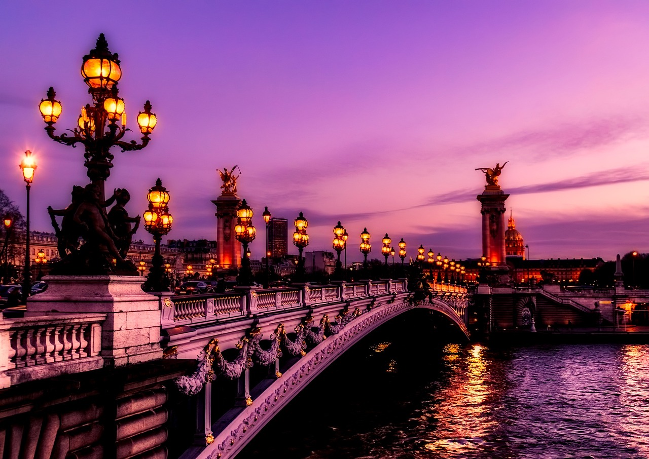 Paris at night