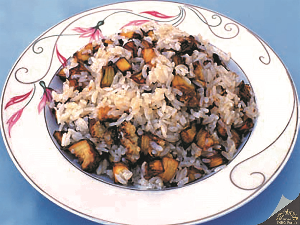 Patlicanli Pilav Recipe – Amasya