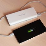 A portable power bank for charging devices