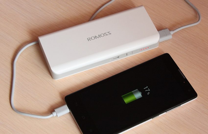 A portable power bank for charging devices