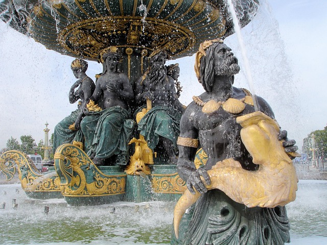 The Place de la Concorde with its obelisk