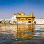 The Golden Temple of Amritsar, the holiest shrine of the Sikh faith