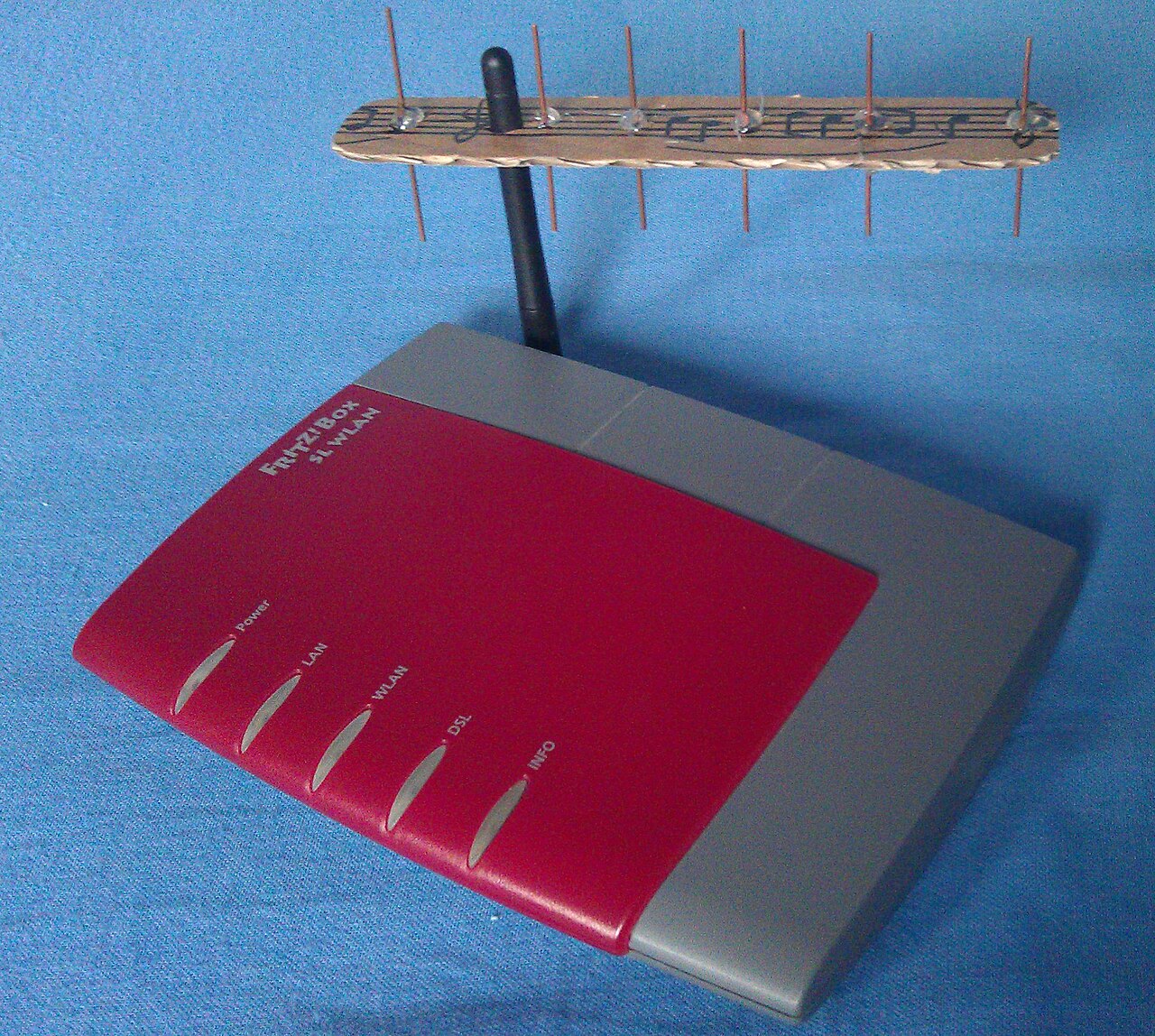 An antenna used for Wi-Fi signals