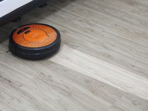A robot vacuum that also mops the floor