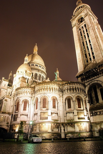 The view over Paris from Sacre-Coeur