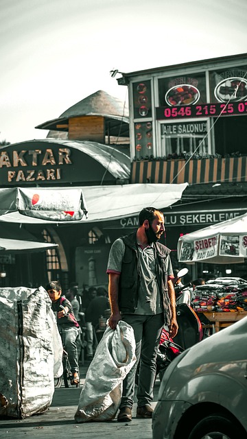 A historic street in Urfa