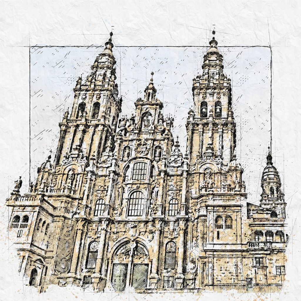 The Cathedral of Santiago de Compostela
