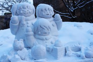 Sapporo snow sculpture