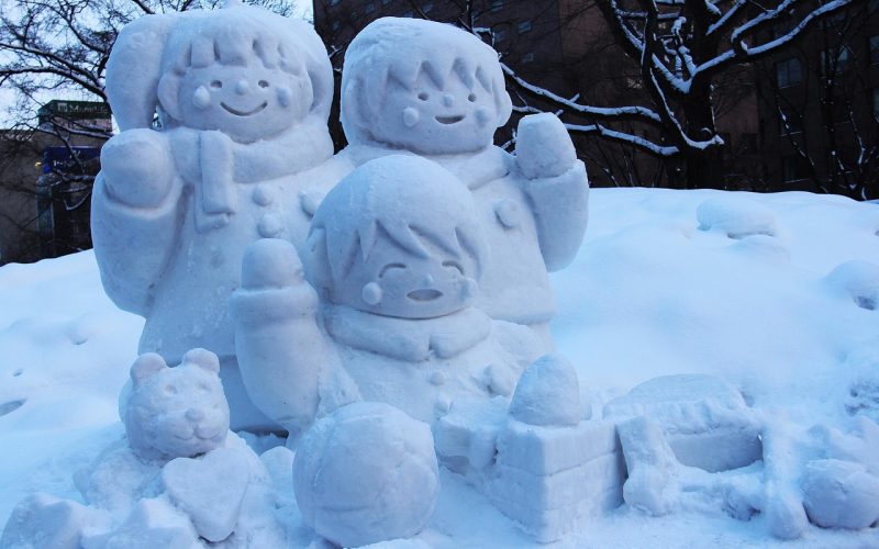 Sapporo snow sculpture