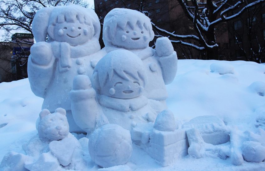 Sapporo snow sculpture