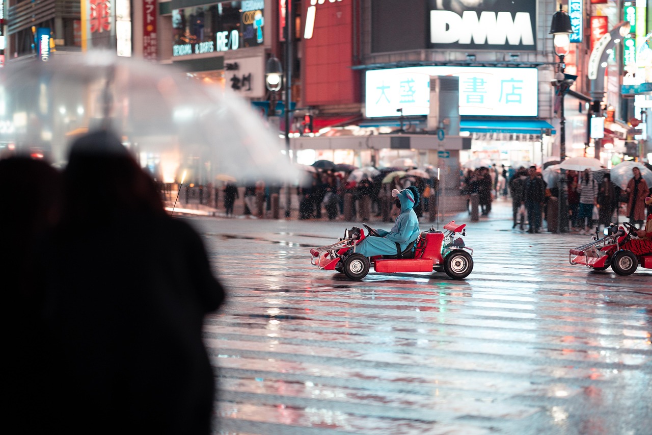 Crowds crossing the Shibuya scramble intersection in Tokyo