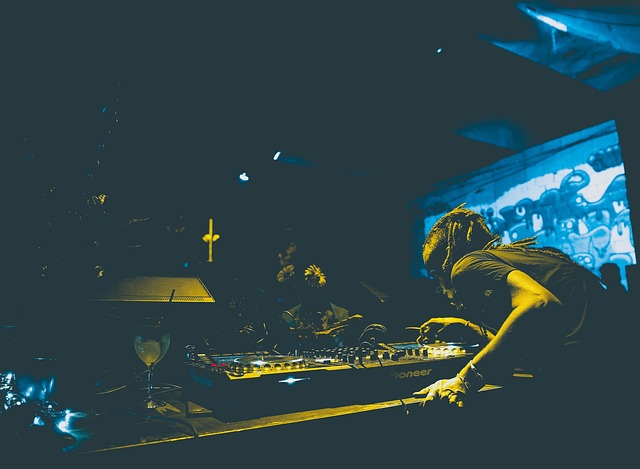 A DJ playing at a Shoreditch club