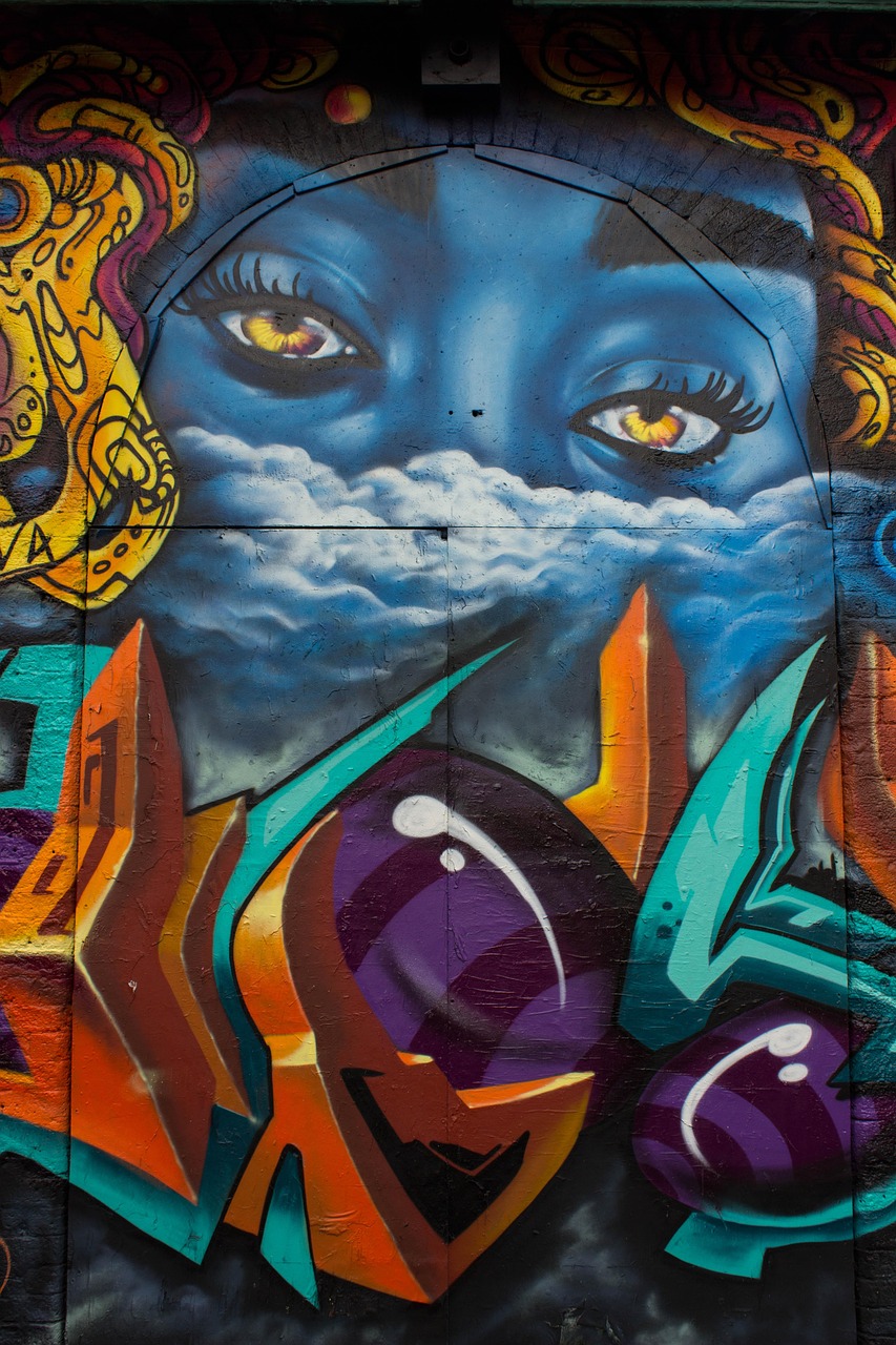 Street art in Shoreditch, east London