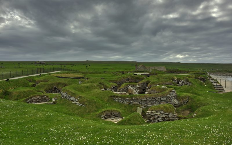 Skara Brae Neolithic village, Orkney, Scotland