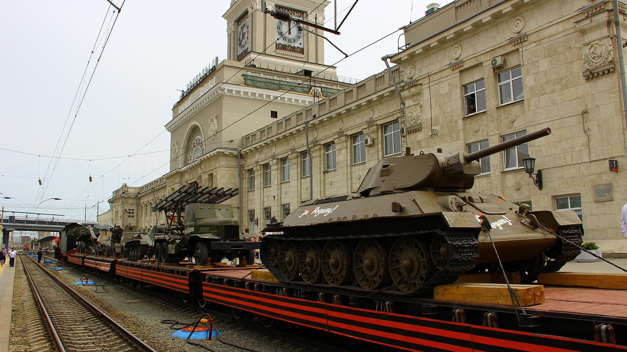 Panorama museum and war memorial in Volgograd