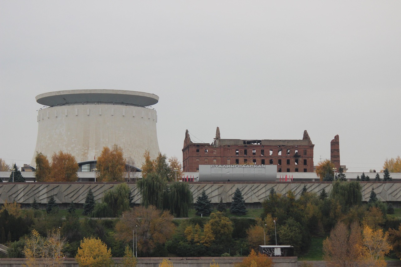Panorama museum and war memorial in Volgograd