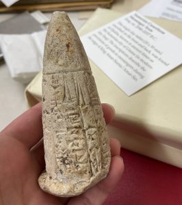 Sumerian cuneiform tablets
