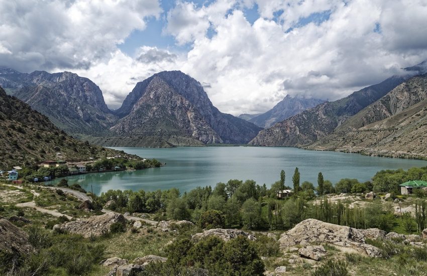 Mountain village of Tajikistan