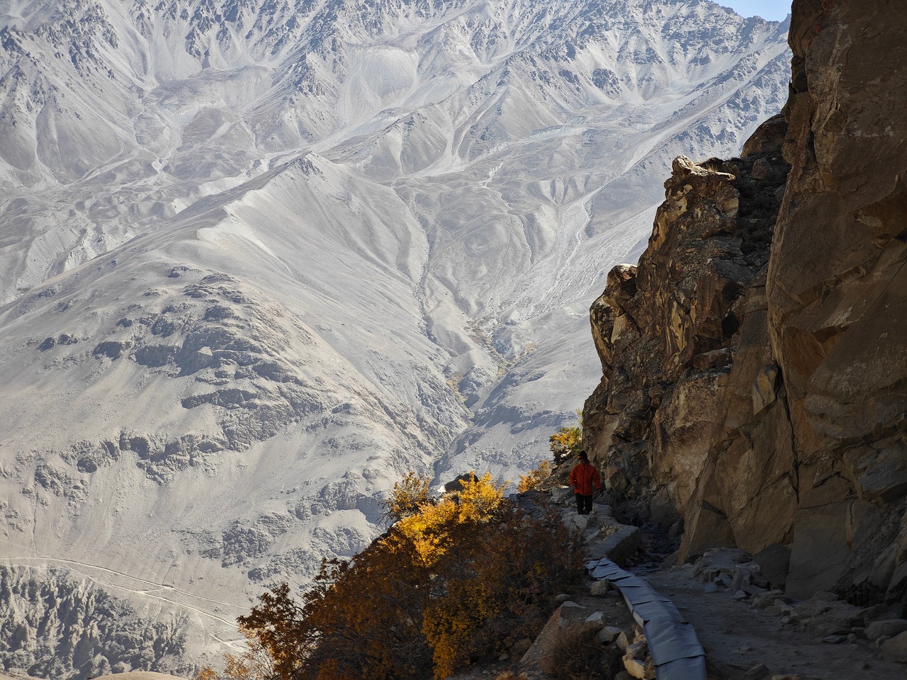 The Pamir mountains of Tajikistan