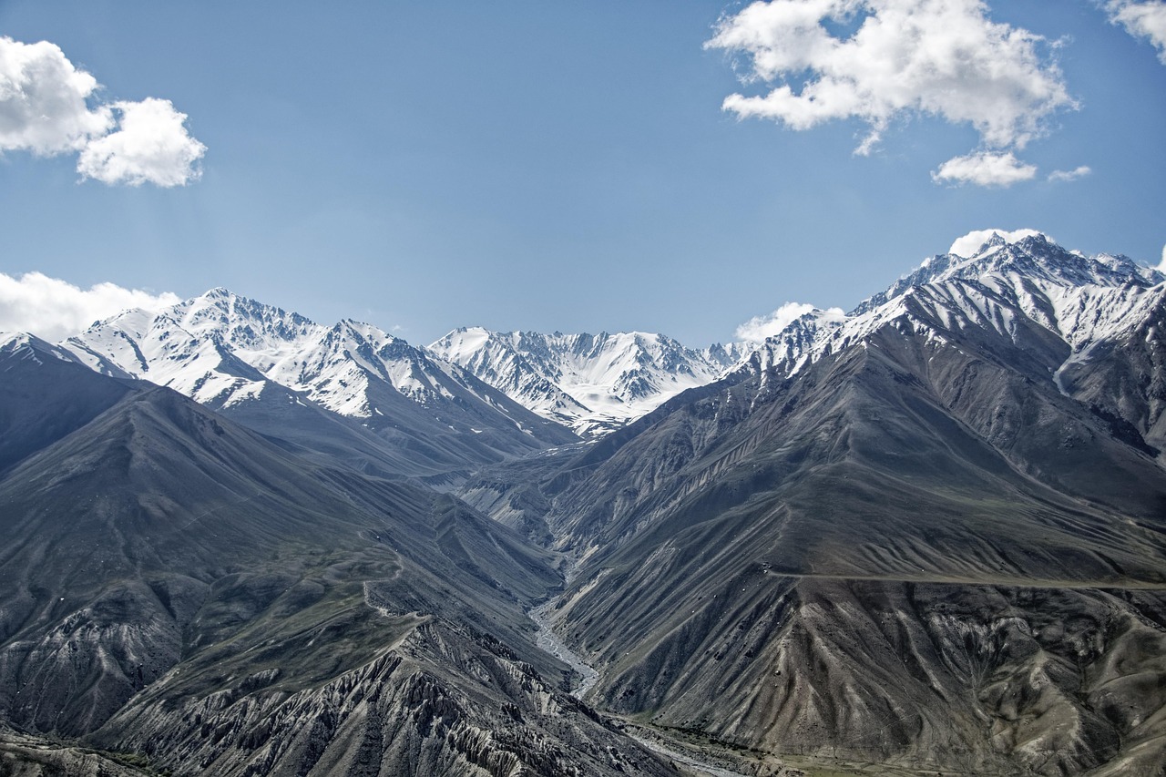Tajik mountain river