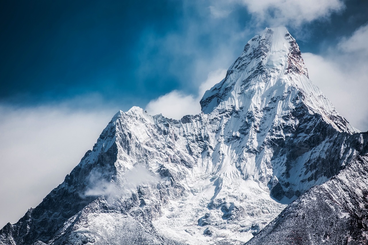 Himalayan peaks of the Tamang homeland