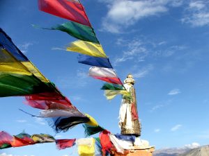 Buddhist prayer flags