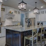 Bright organized tiny kitchen with smart storage