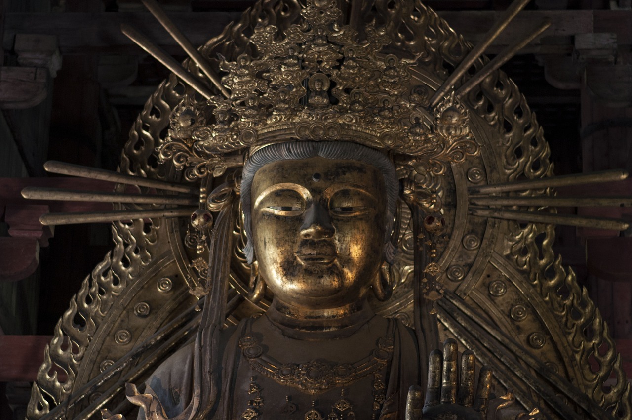 Todai-ji Temple main hall in Nara, Japan
