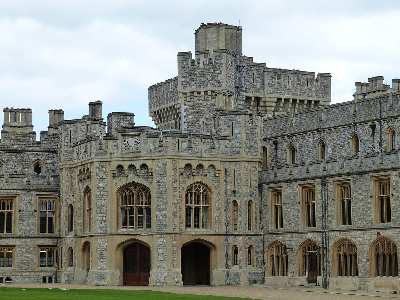 The historic Tower of London fortress
