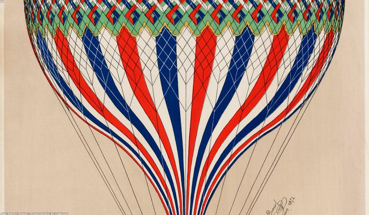 The French tricolour flag
