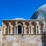 A courtyard of Umayyad architecture