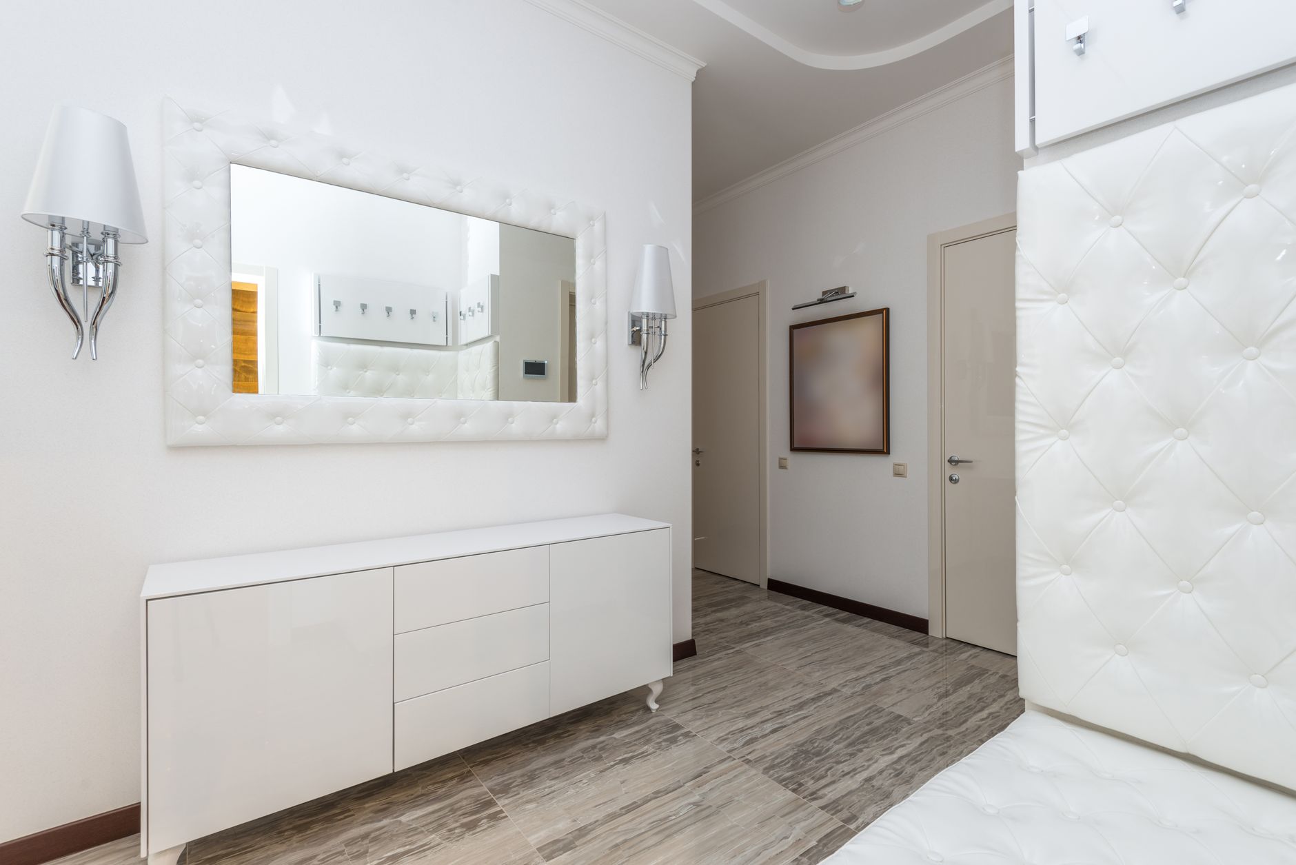 White Dresser Design