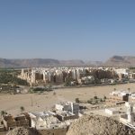The mud brick tower houses of Shibam in the Hadhramaut valley, often called the Manhattan of the desert
