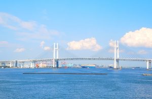 Yokohama waterfront skyline