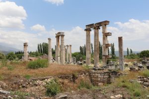 The Temple of Aphrodite ruins at Aphrodisias