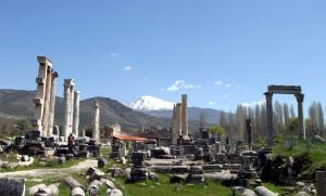A general view of the ruins of Aphrodisias