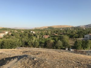 Mudbrick architecture exposed at Arslantepe