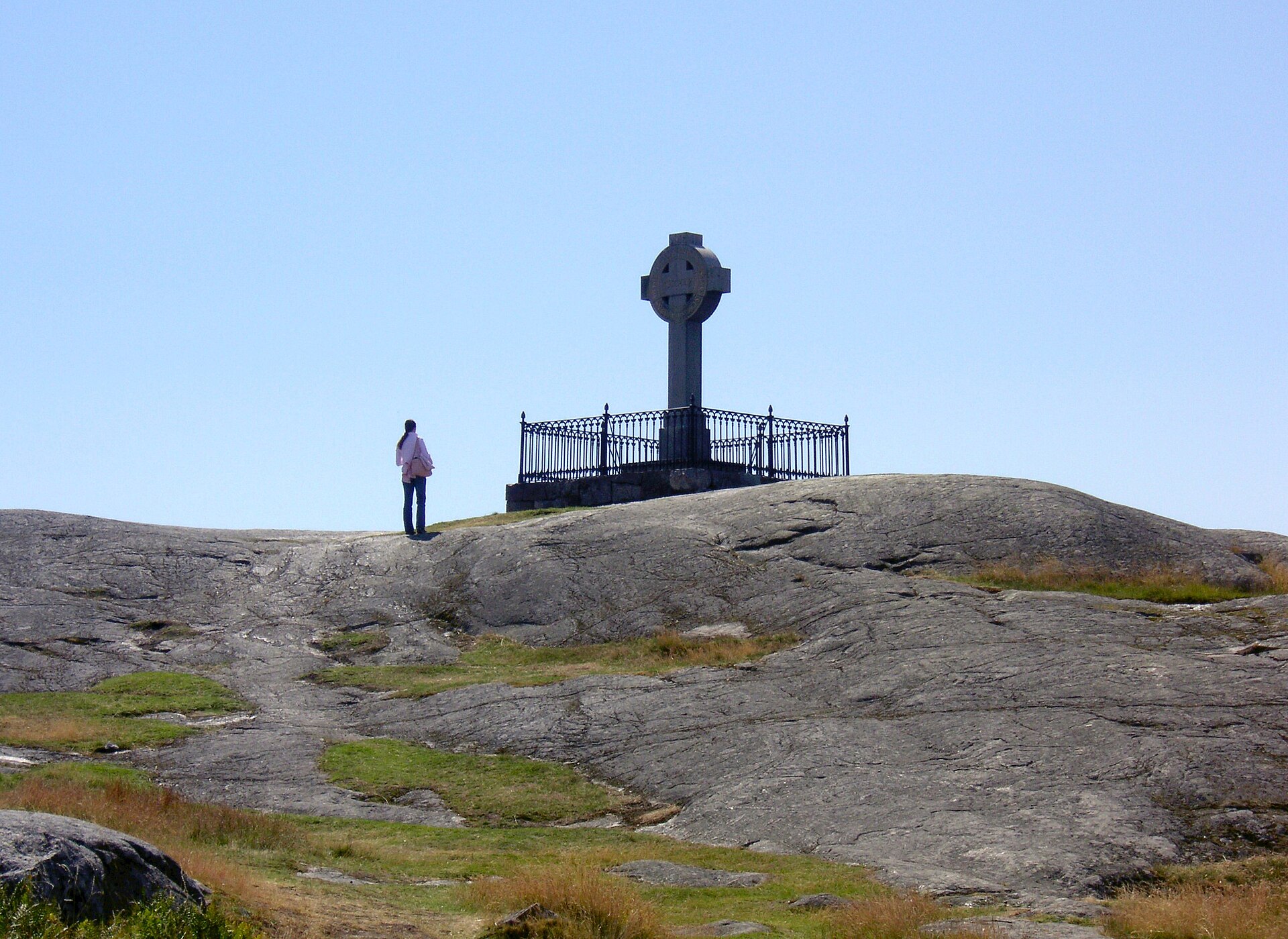 Ansgar monument Birka
