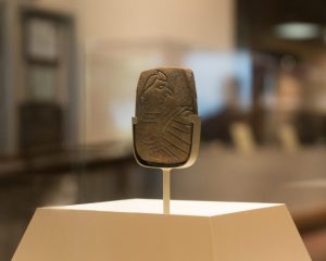 The Birdman Tablet, a carved sandstone artifact found at Cahokia depicting a birdman figure