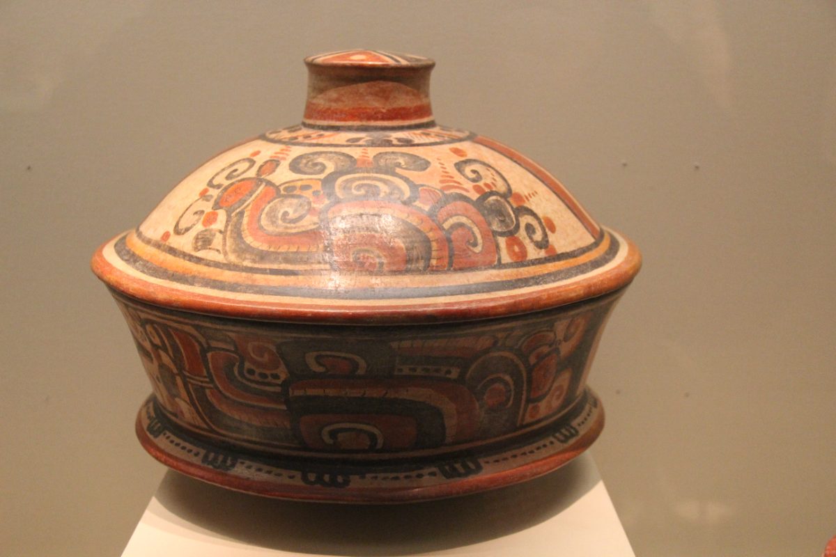 Early Classic period ceramic bowl recovered from Calakmul