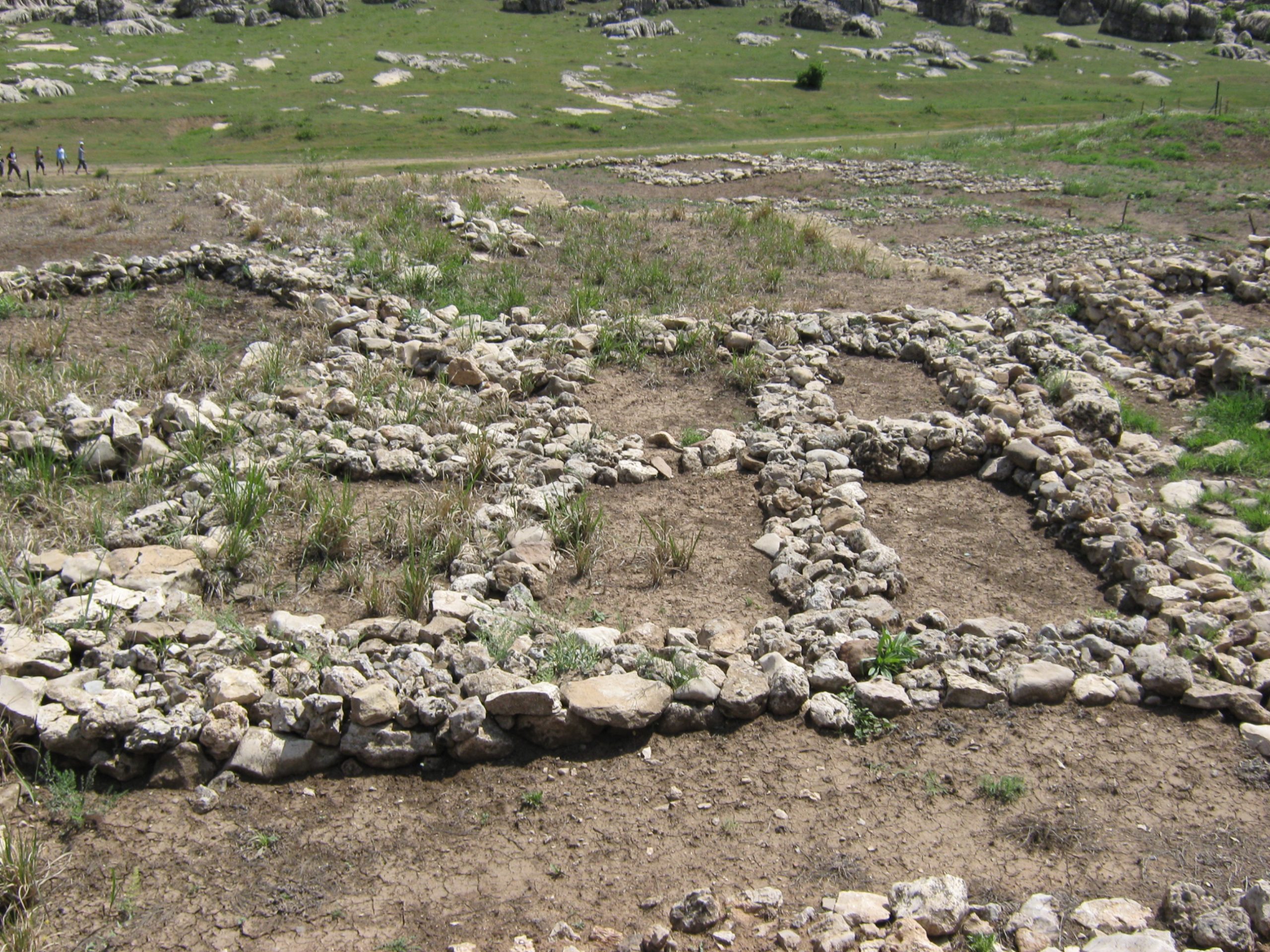 A cell-plan building excavated at the Neolithic site of Cayonu