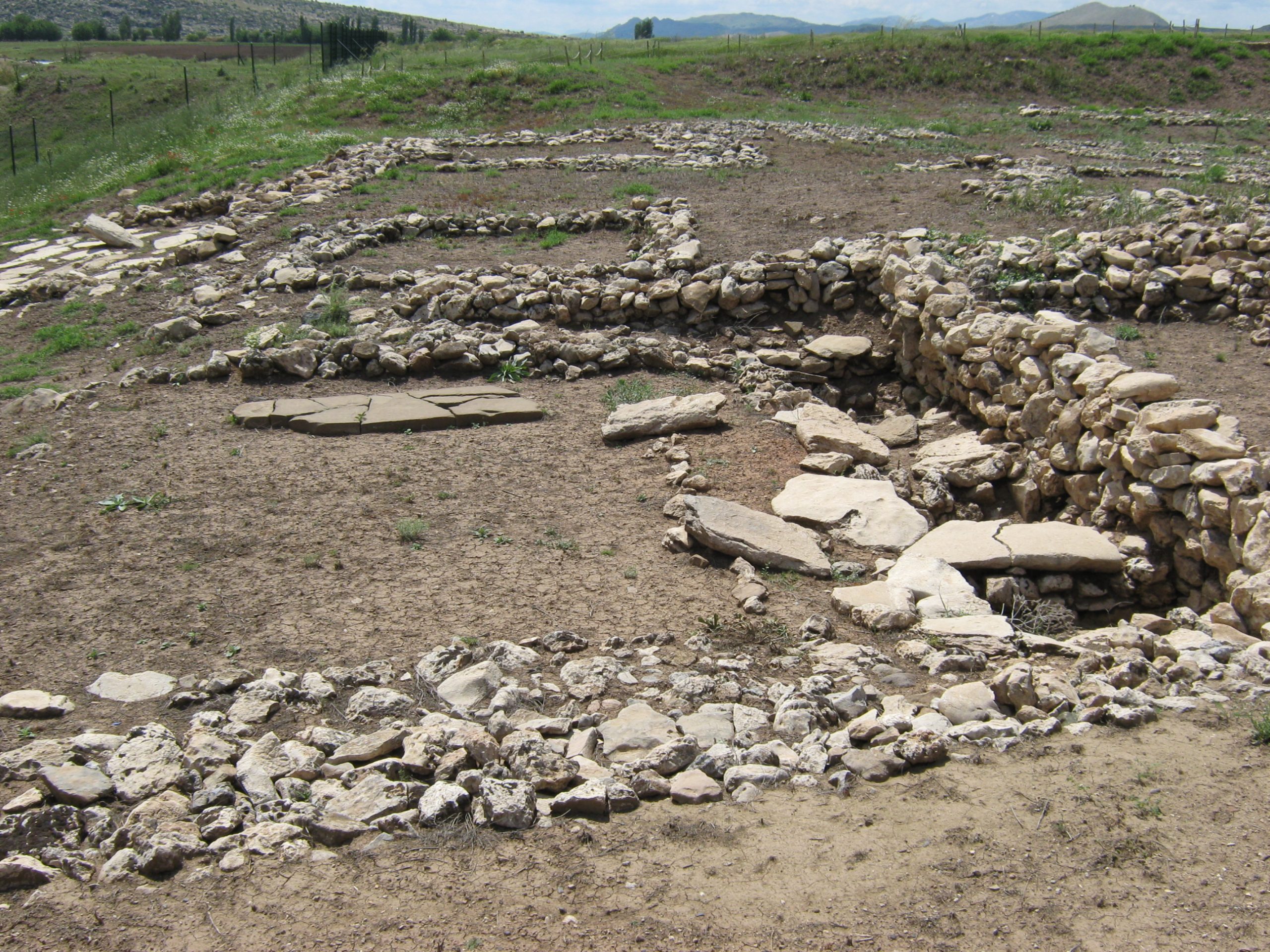 The skull building at Cayonu, where human skulls were once deposited