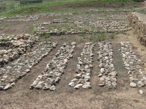 A grill-plan building from the early levels of Cayonu