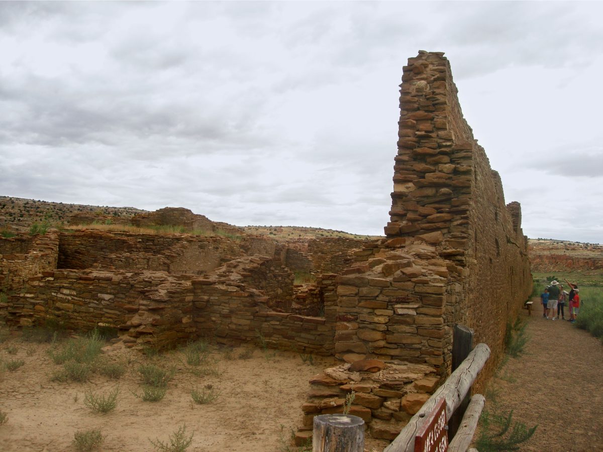 Chetro Ketl great house ruins at Chaco Culture National Historical Park