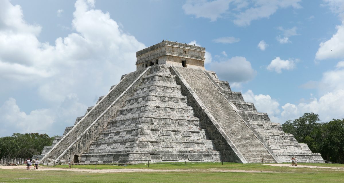 El Castillo, the Temple of Kukulkan at Chichen Itza