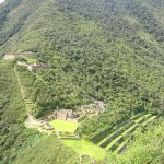 The remote Inca ruins of Choquequirao high in the Peruvian Andes