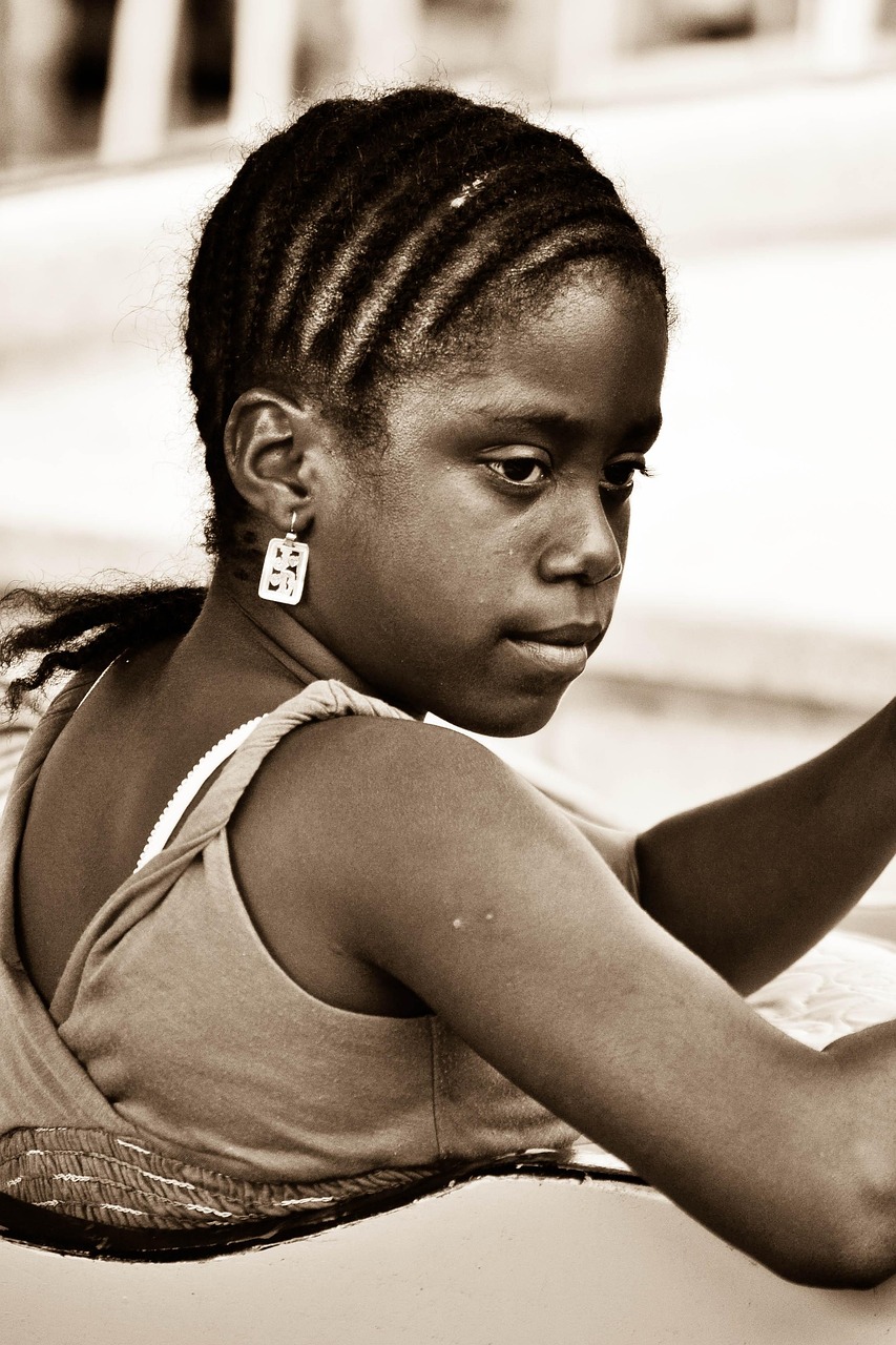 A woman in the Honduran countryside